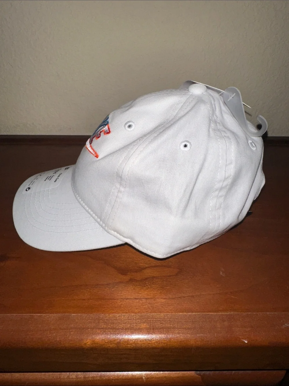 NWT Nike Club Cap 100% Cotton Child White (5-7)